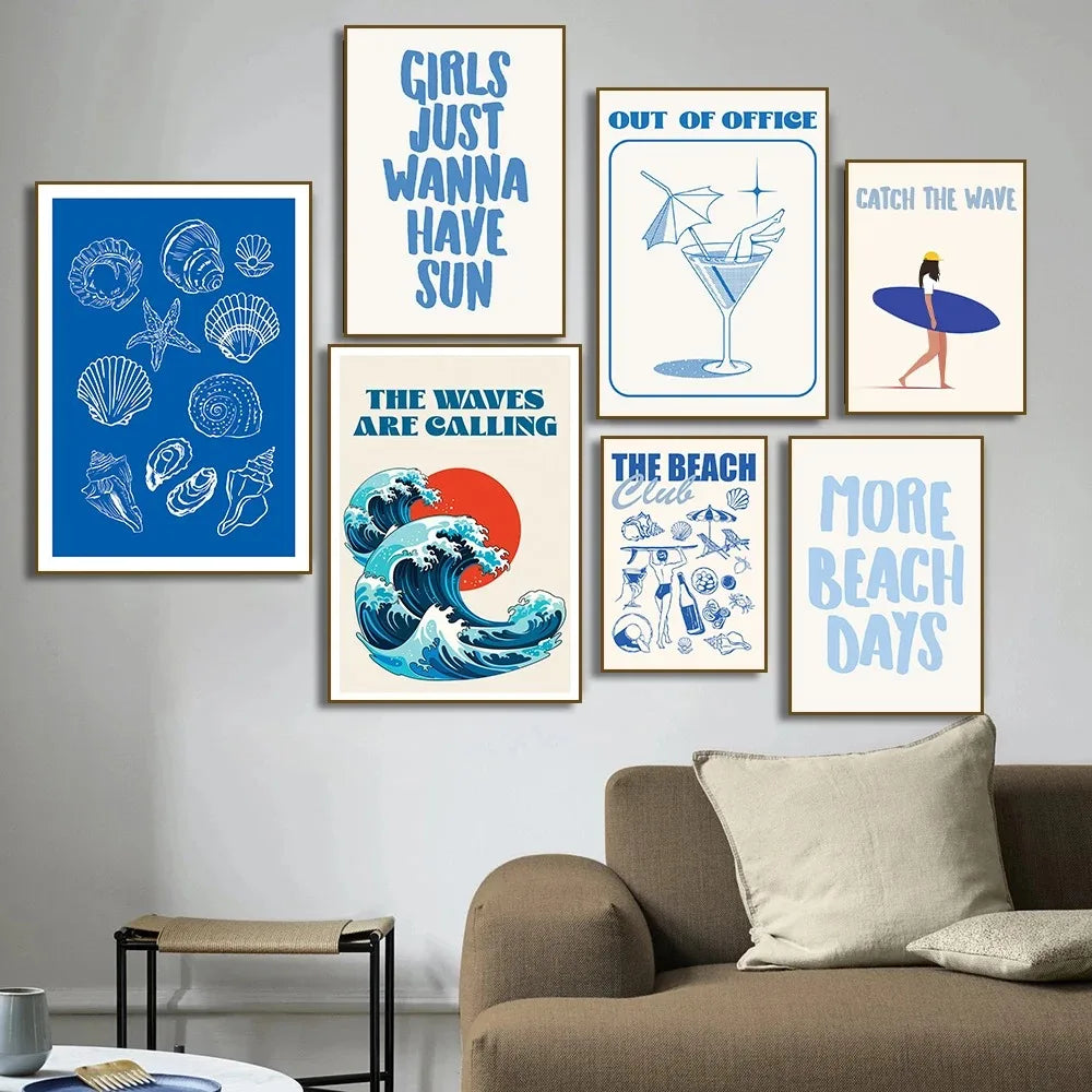 Meet me at the Beach Summer Prints