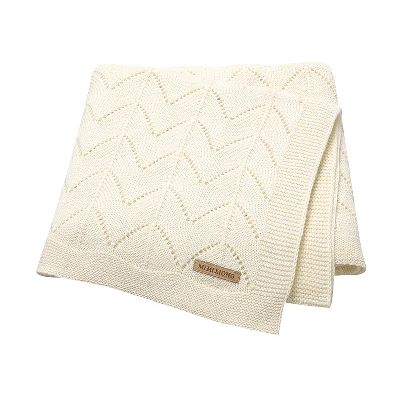 Knitted Newborn Baby Blankets