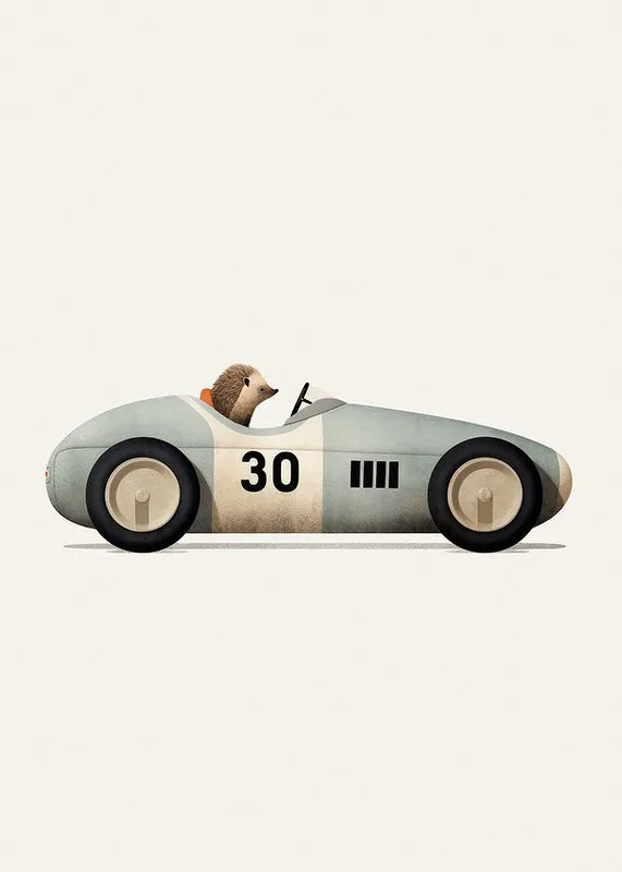 Cartoon Animal Car Prints