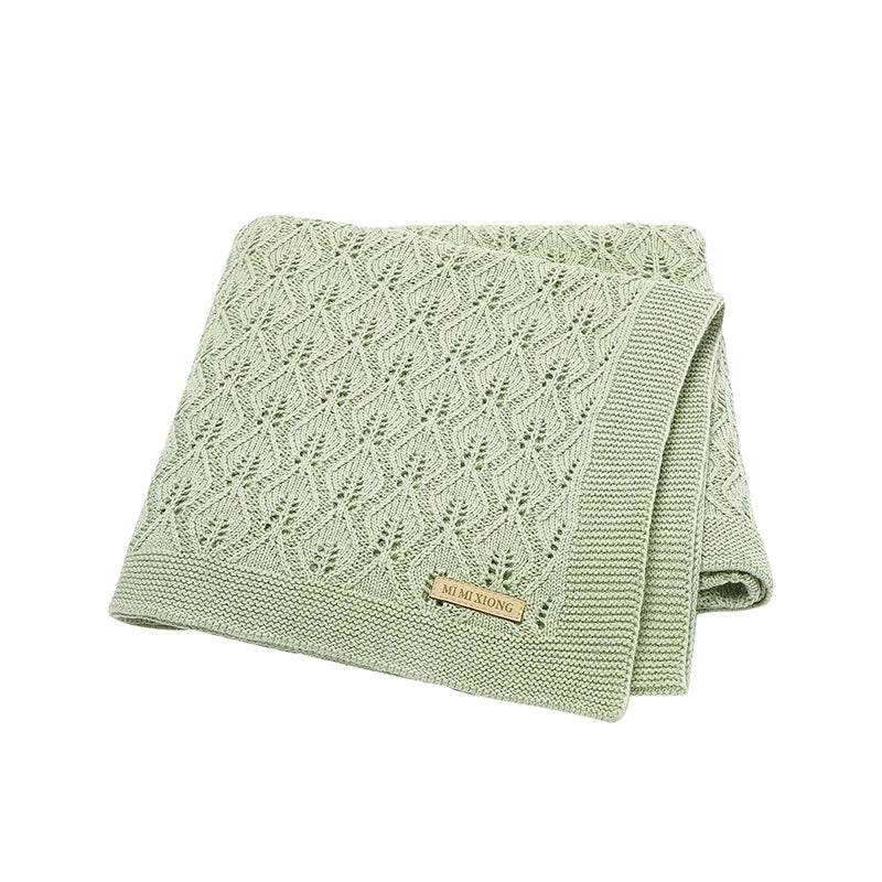 Knitted Newborn Baby Blankets