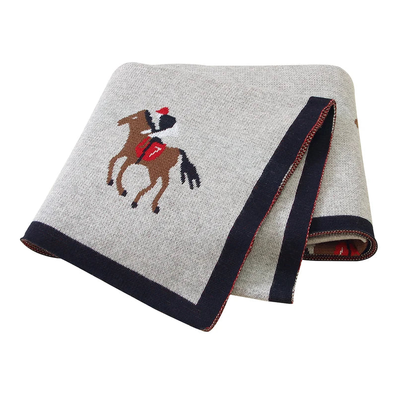 Designed Knitted Baby Blankets