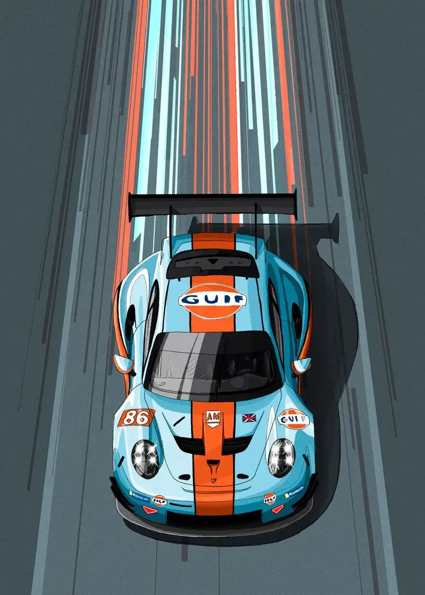 Modern Racer Posters