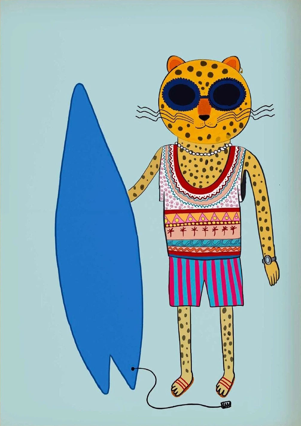 Tropical Seaside Summer Prints