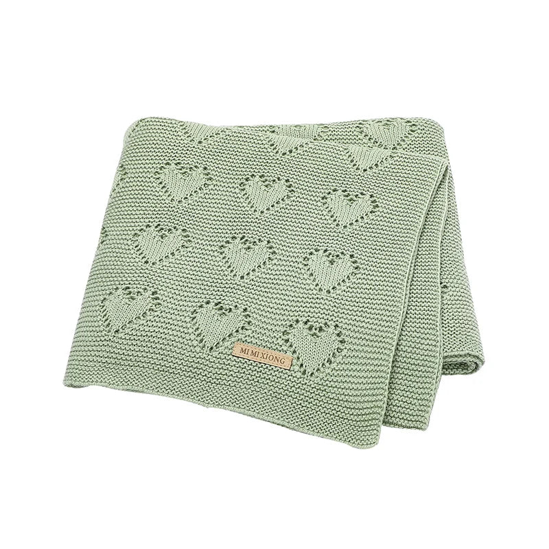 Knitted Newborn Baby Blankets