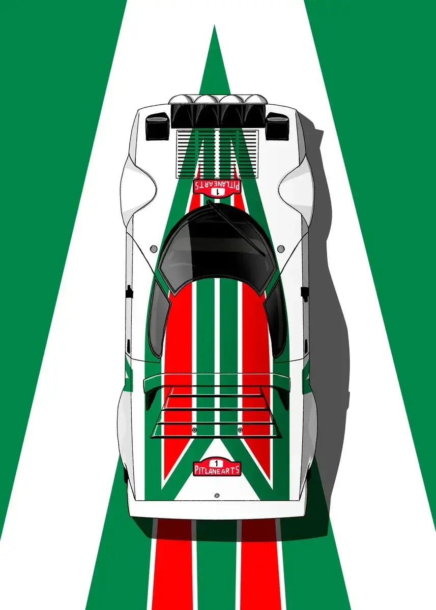 Modern Racer Posters