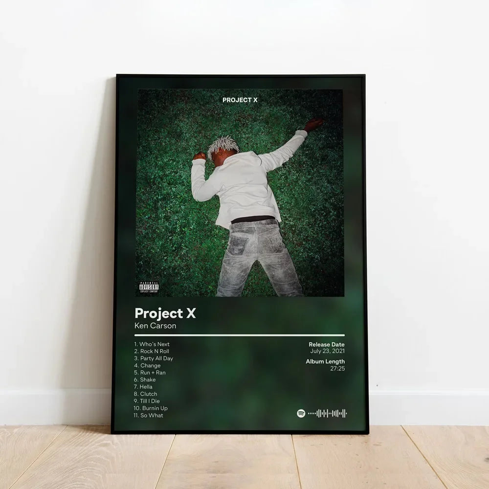 Ken Carson Custom Album Poster
