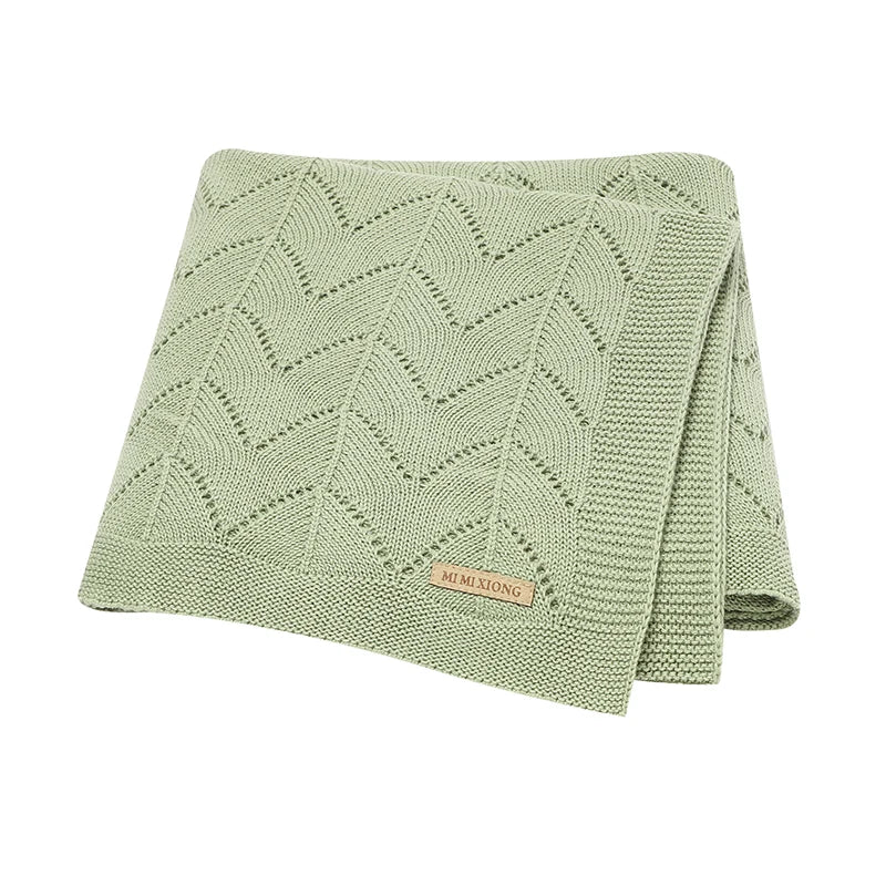 Knitted Newborn Baby Blankets