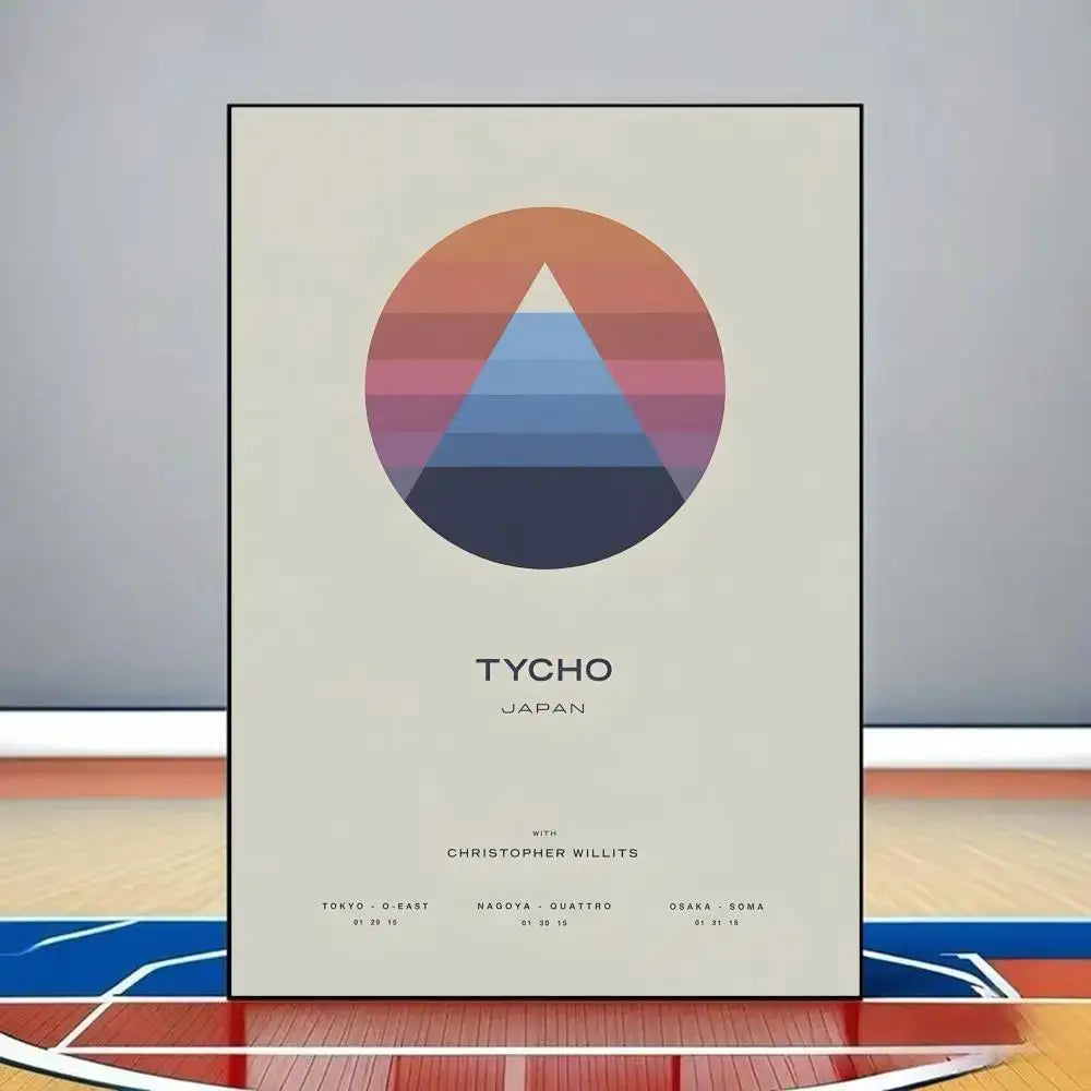 Modern Colourful Minimalism Poster
