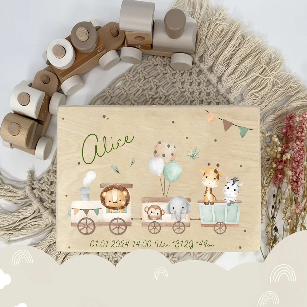 Personalised Baby Memory Box