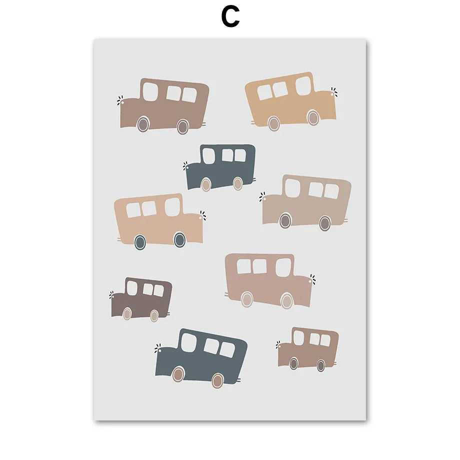 Positive Alphabet Prints