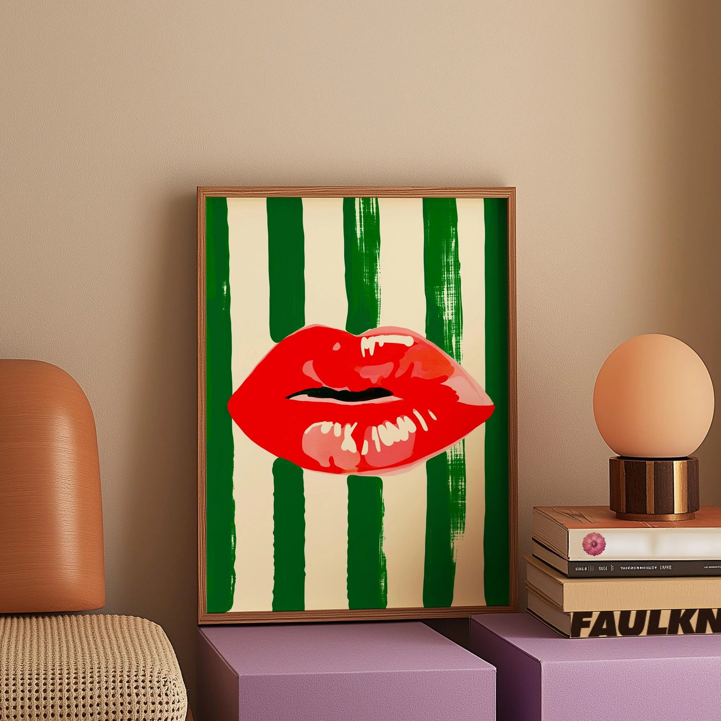 Amore Retro Canvas Prints