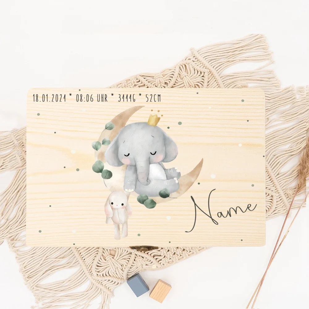 Personalised Baby Memory Box