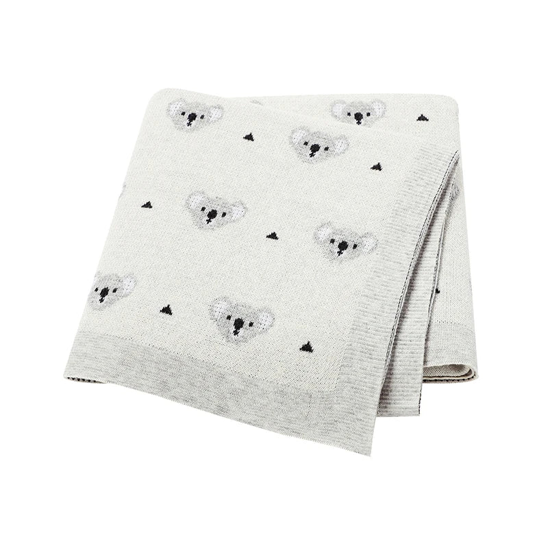 Designed Knitted Baby Blankets