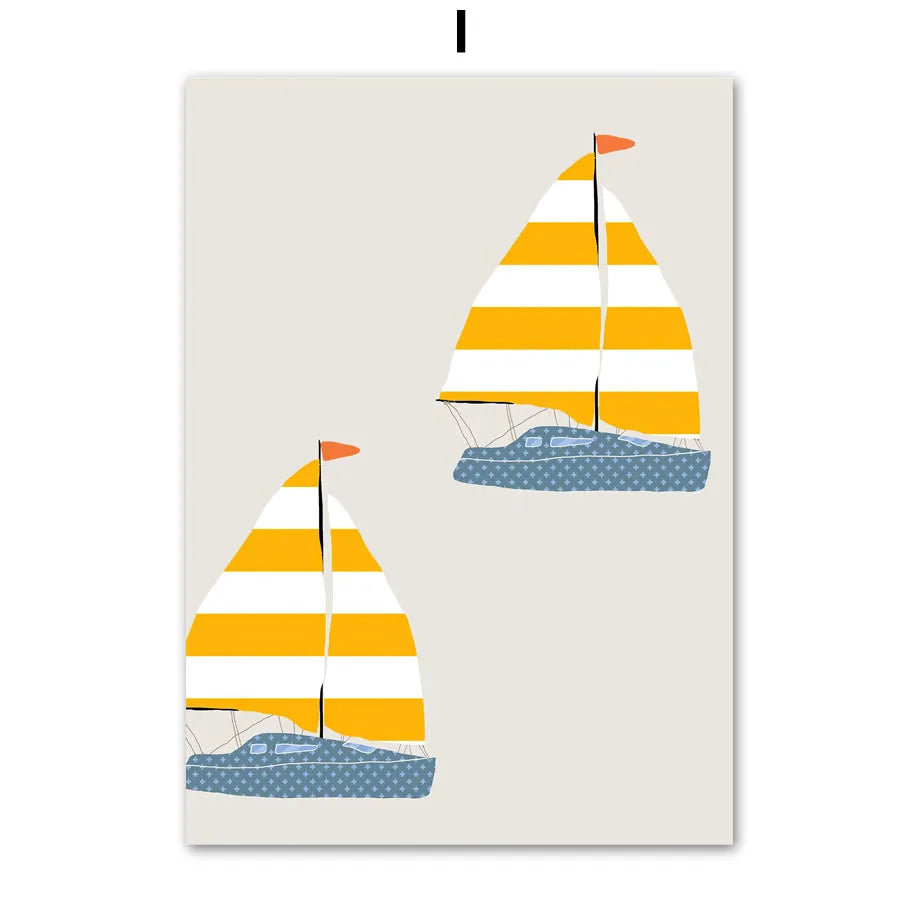 Nordic Style Vehicle Prints