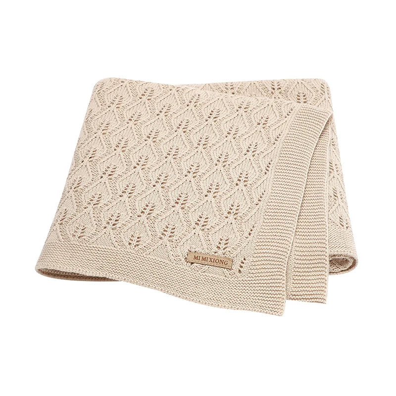 Knitted Newborn Baby Blankets
