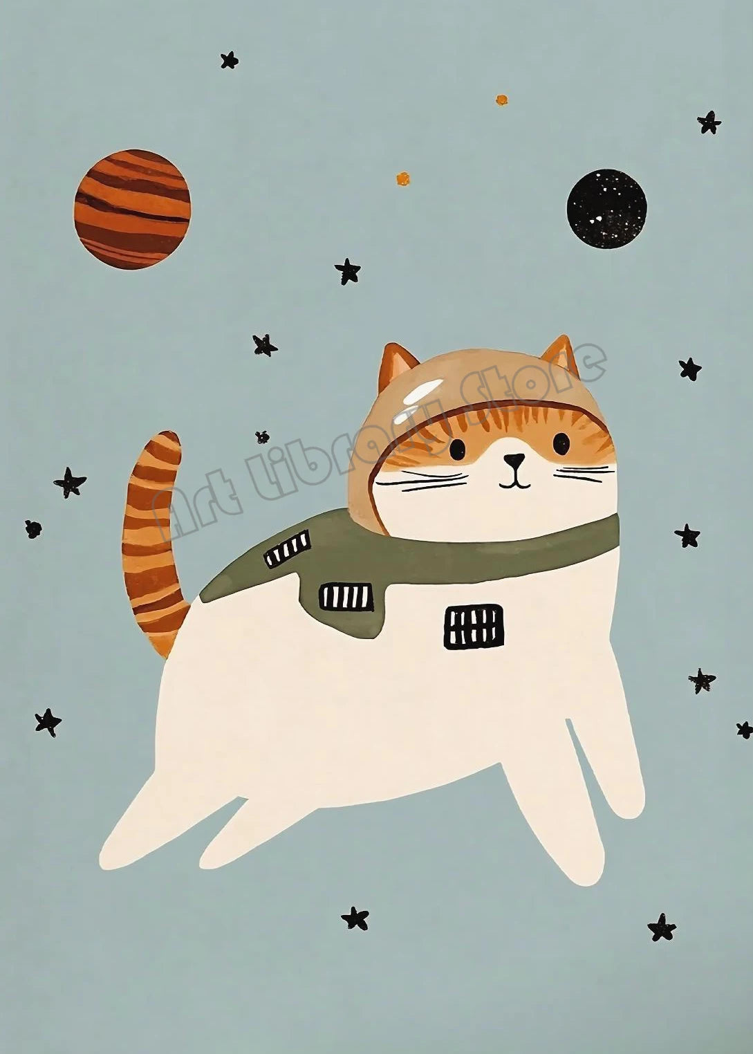 Outer Space Nursery Prints