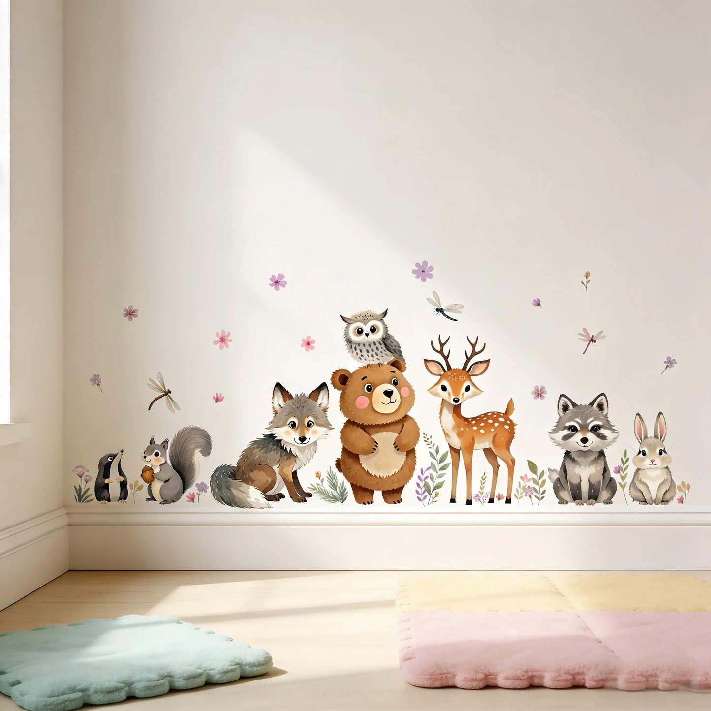 Cute Forest Animals Decal