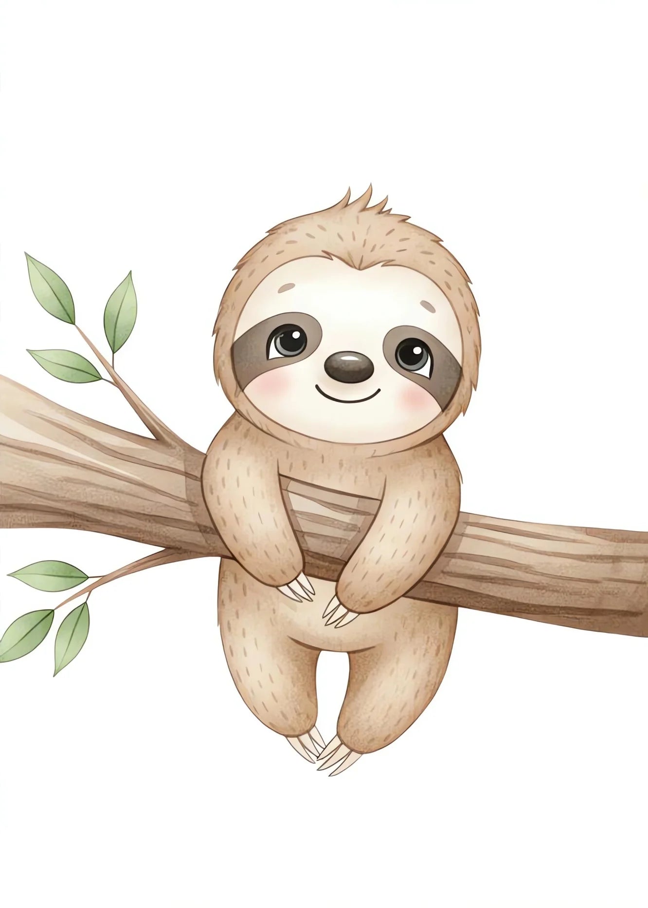 Cute Animal Nursery Wall Art for Baby Nursery and Kids Room