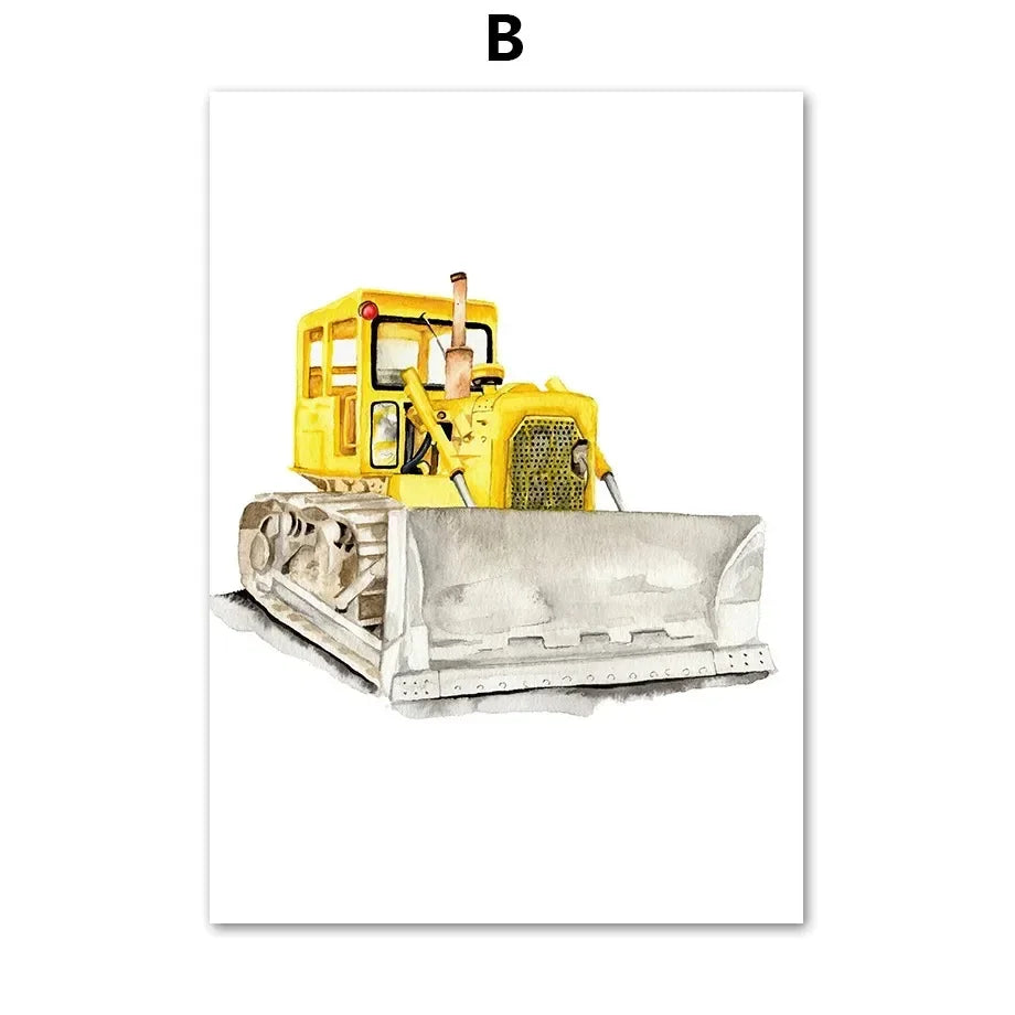 Colourful Vehicle Prints