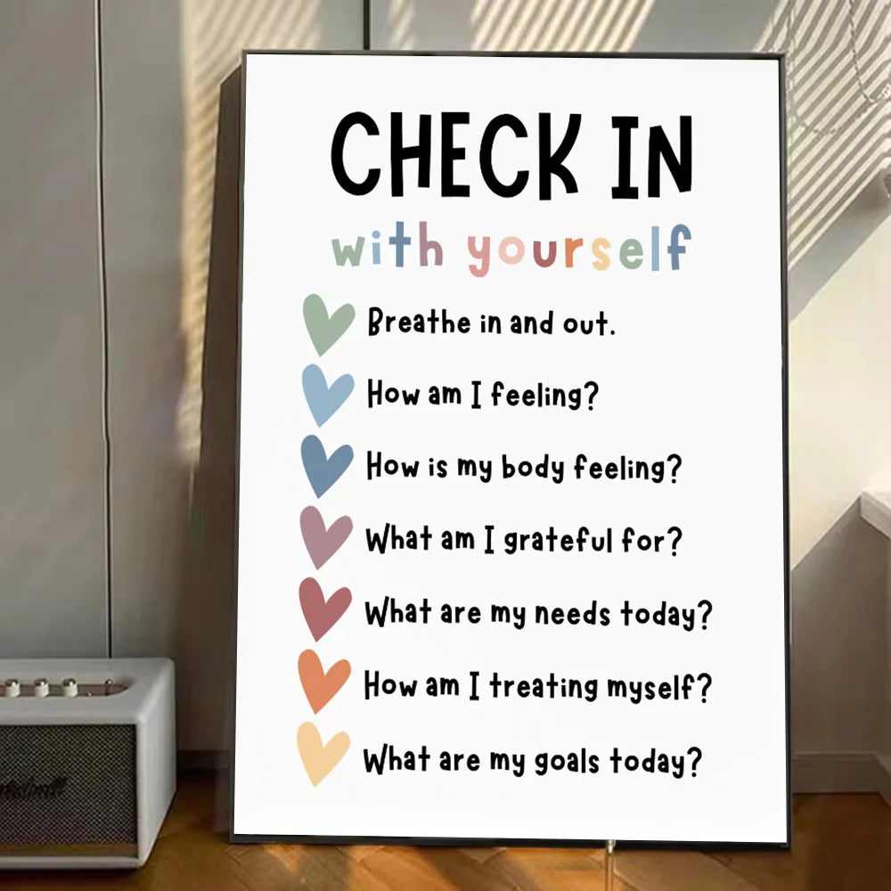 Children's Positive Mood Tracking Posters