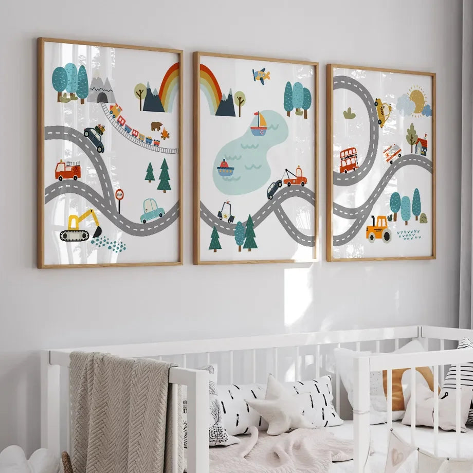 Alphabet Truck Prints
