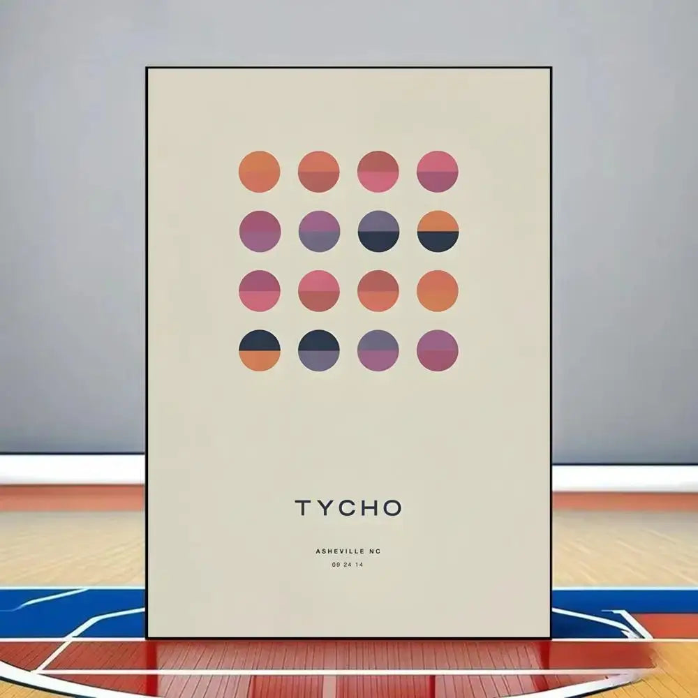 Modern Colourful Minimalism Poster