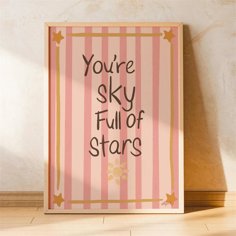 Positive Affirmation Nursery Poster