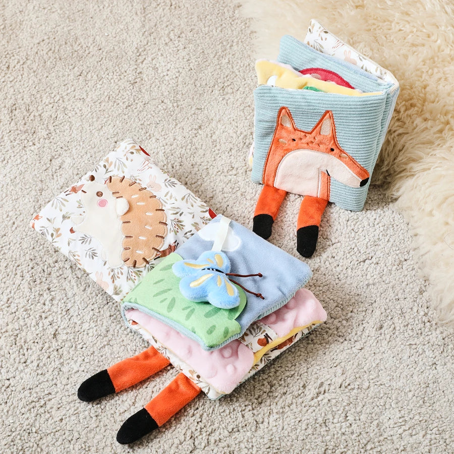 Babies First Sensory Cloth Animal Book