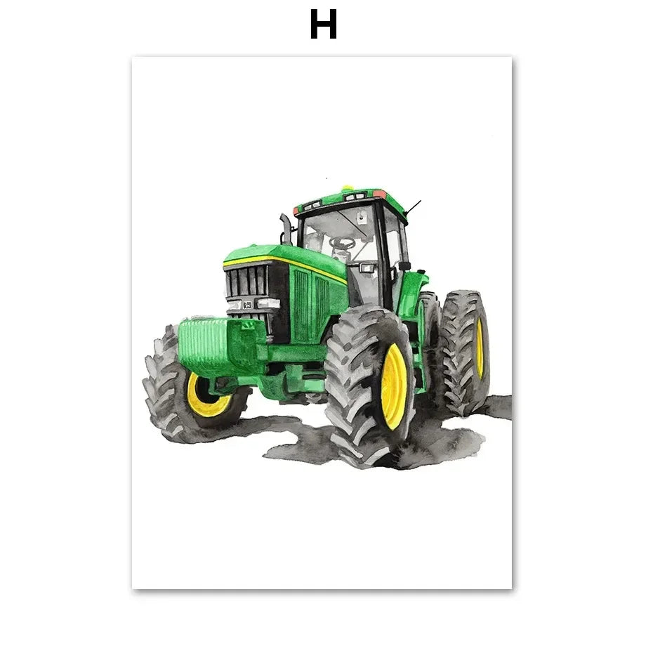 Colourful Vehicle Prints