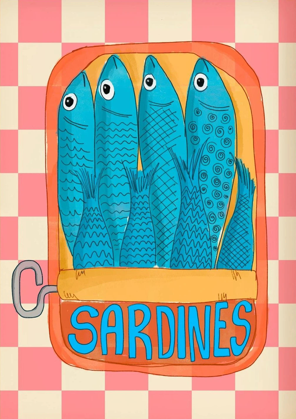 Preppy Tropical Seashell Prints