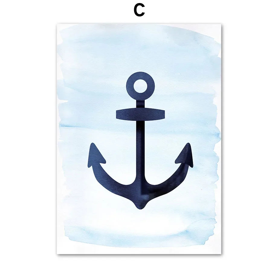 Blue Sailor Prints