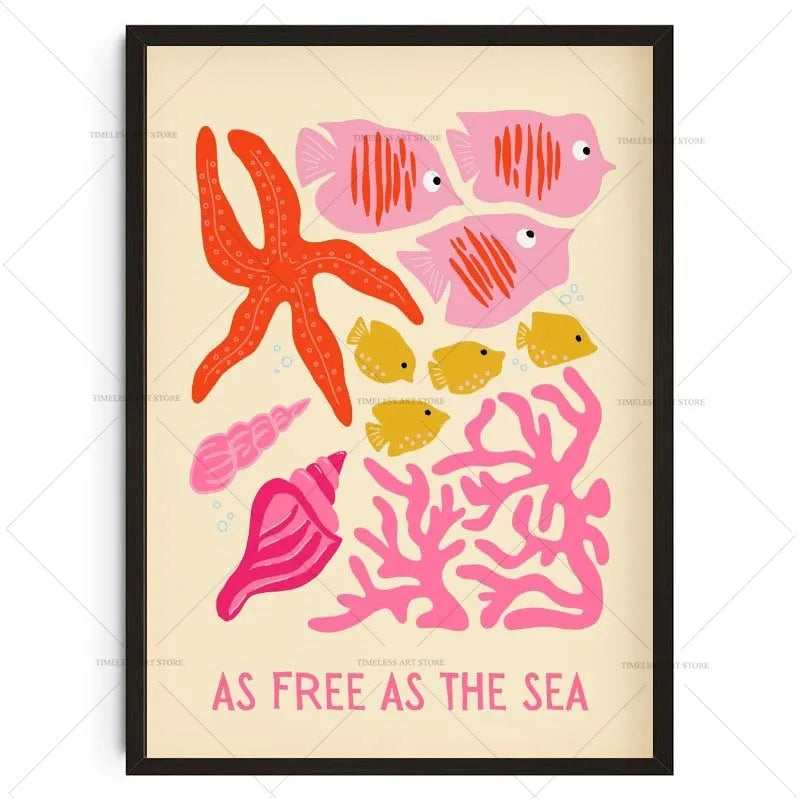 Preppy Tropical Beach Summer Prints