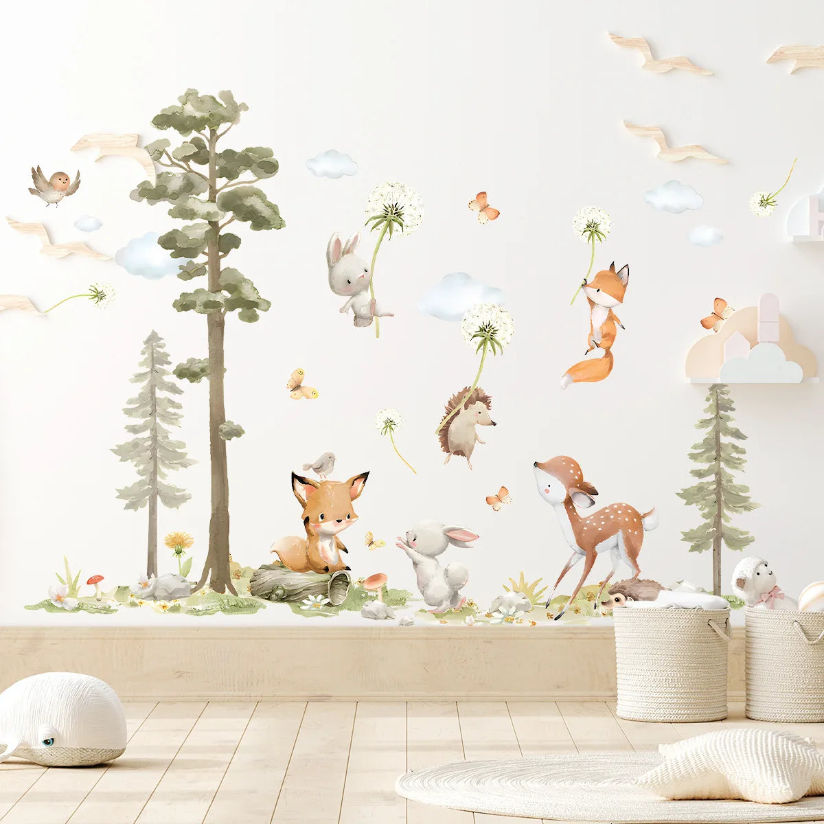 Cute Forest Animals Decal
