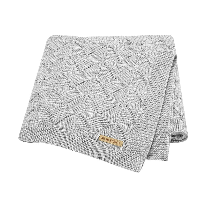 Knitted Newborn Baby Blankets