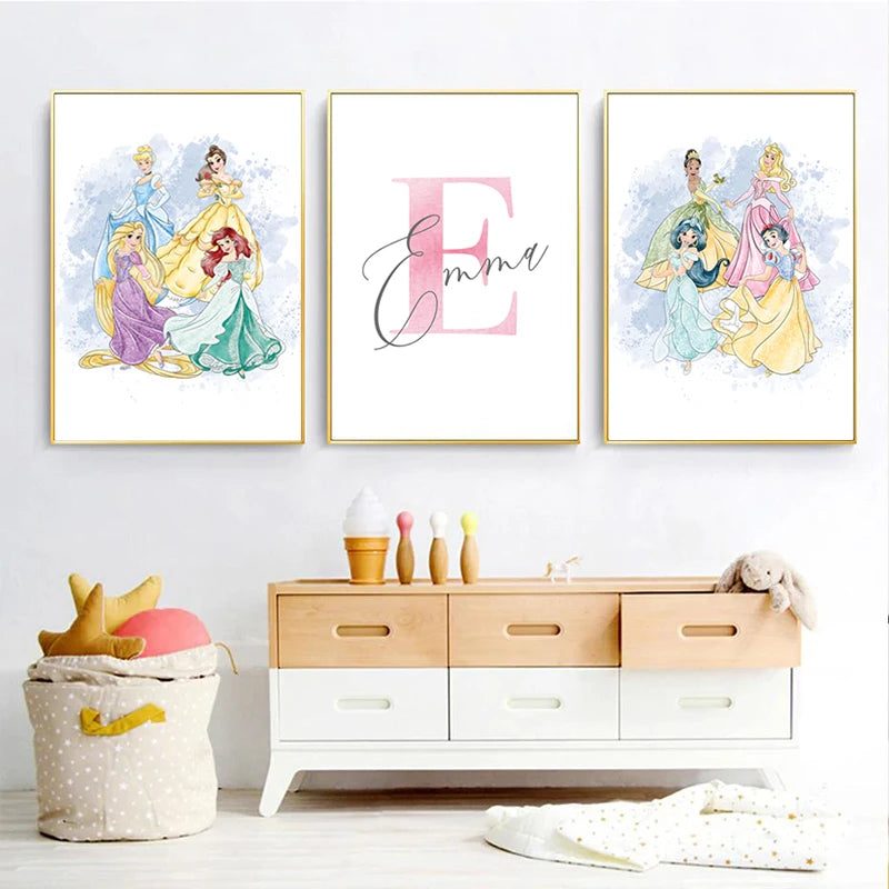 Personalized Princess Prints