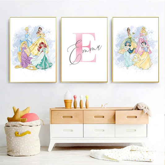 Personalized Princess Prints