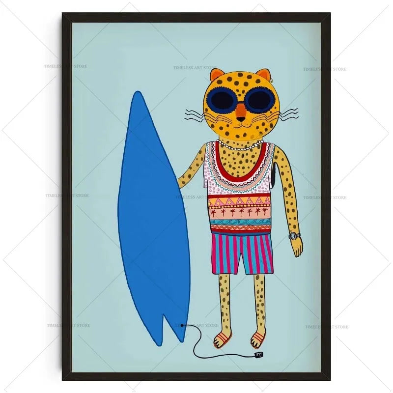 Preppy Tropical Beach Summer Prints