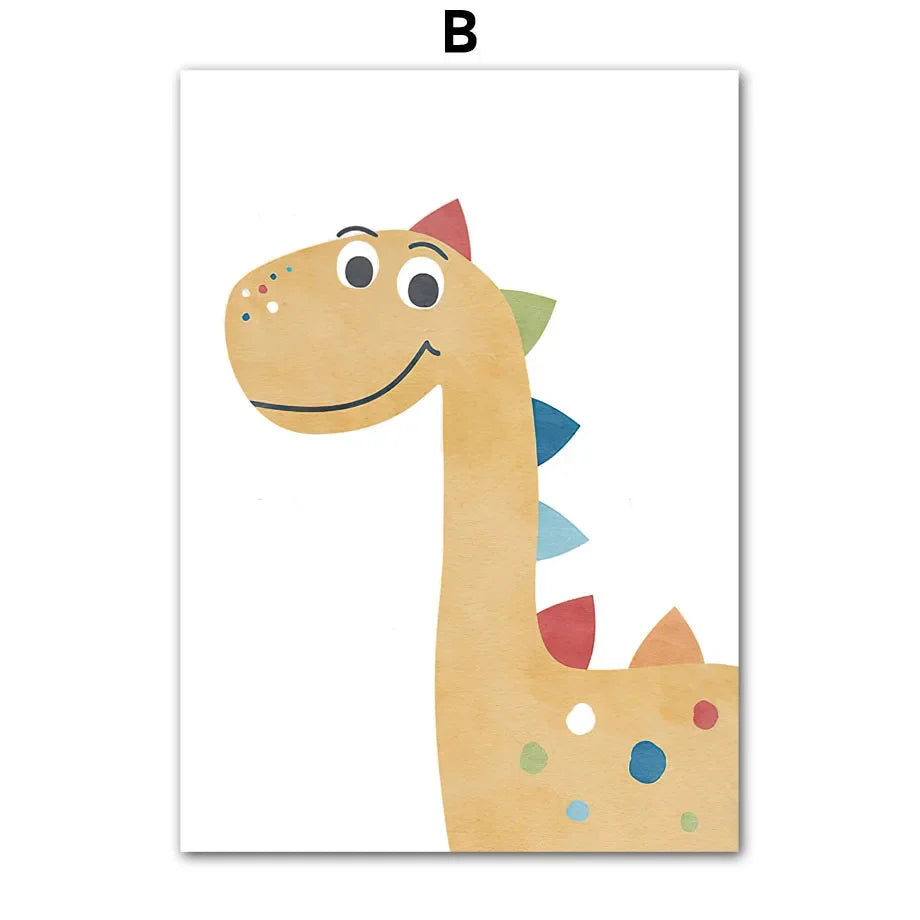 Personalised Initial Dinosaur Prints