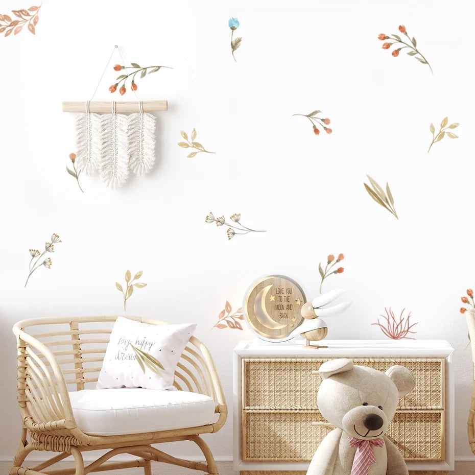 Boho Style Flower Decal