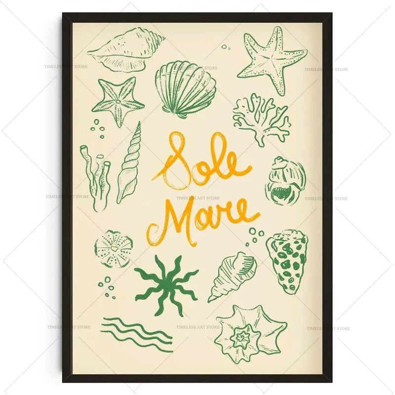 Preppy Tropical Beach Summer Prints