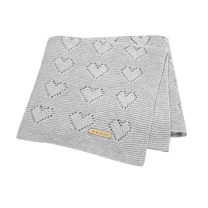 Knitted Newborn Baby Blankets