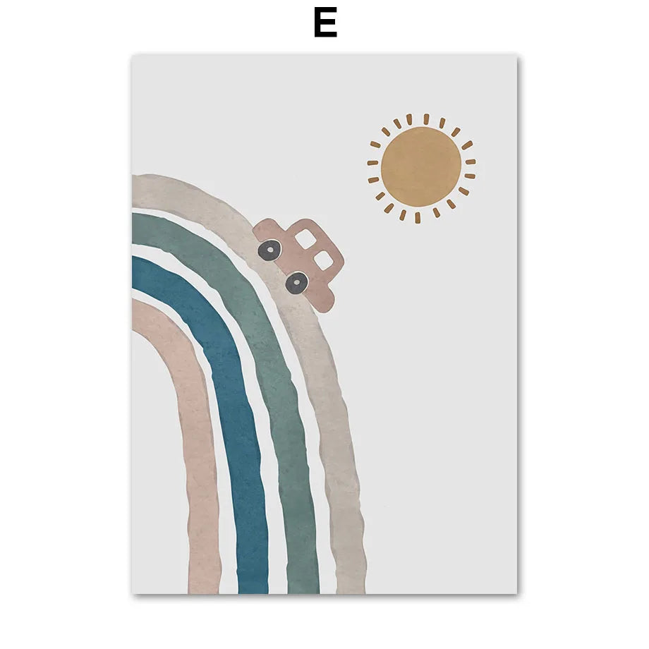 Positive Alphabet Prints