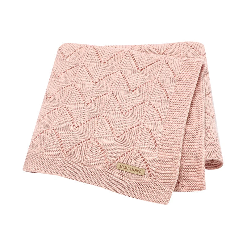 Knitted Newborn Baby Blankets
