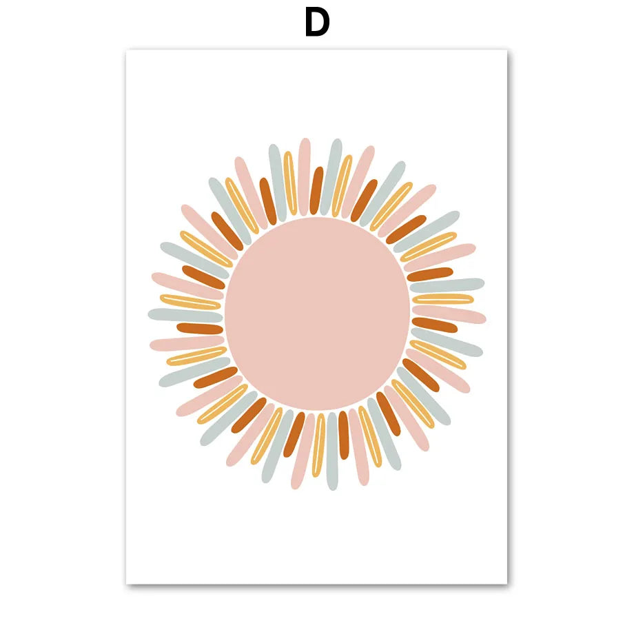 Bohemian Style Nursery Prints