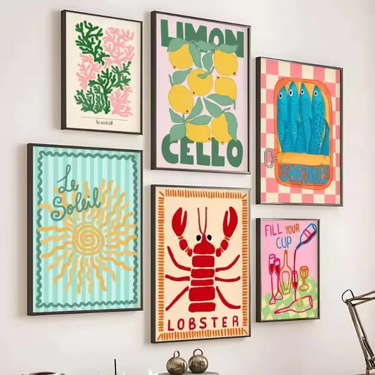 Tropical Seaside Summer Prints