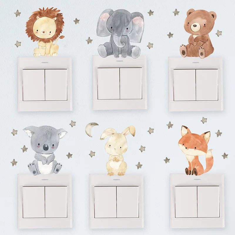 Cute Forest Animals Decal