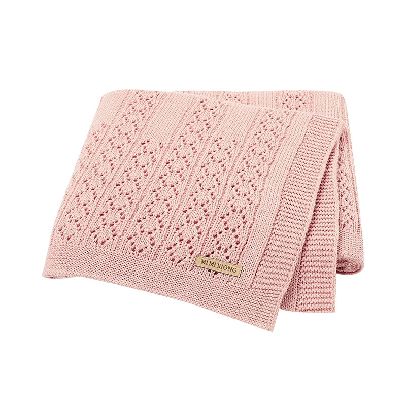 Knitted Newborn Baby Blankets