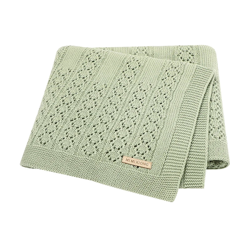 Knitted Newborn Baby Blankets