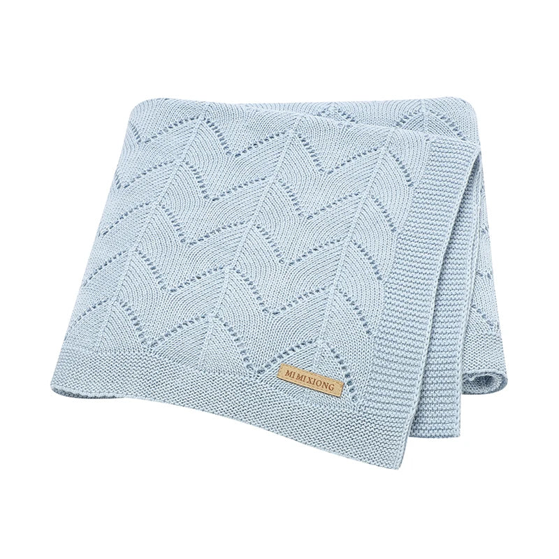 Knitted Newborn Baby Blankets
