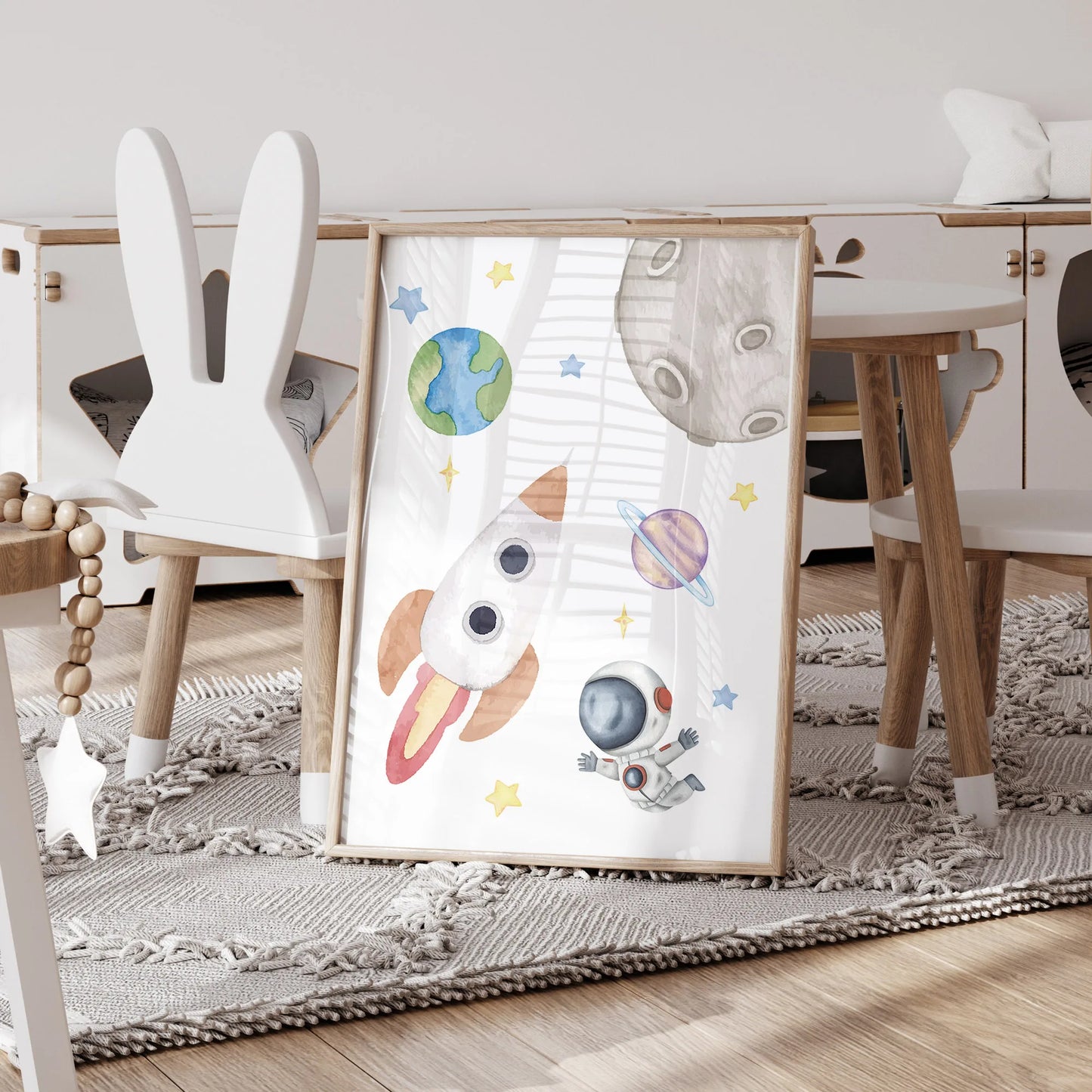 Set of 3 Personalised Space Prints